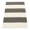Pappelina Rugs Bob Charcoal & Vanilla Runner Rug