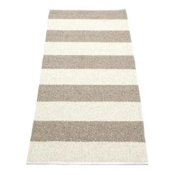 Pappelina Bob Mud & Vanilla Runner Rug Rugs