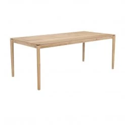 Ethnicraft Modern Dining Oak Bok Dining Table