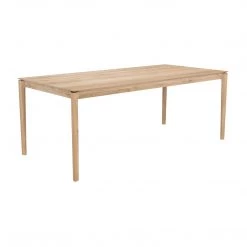 Ethnicraft Modern Dining Oak Bok Dining Table