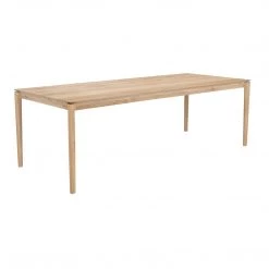 Ethnicraft Modern Dining Oak Bok Dining Table