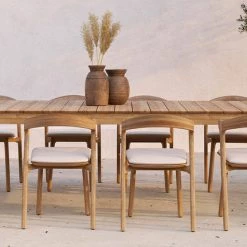 Ethnicraft Dining Chairs Bok Teak Outdoor Dining Chair Cushion