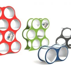 Scale 1:1 Bolla 2 Coffee Table With Slotted Glass Top