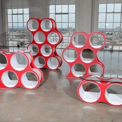 Scale 1:1 Bolla Shelving Storage System And Room Divider Scale 1to1