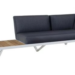 Mamagreen Bondi Belle 2-Seater Left Hand Arm Sectional Sofa With Teak Table