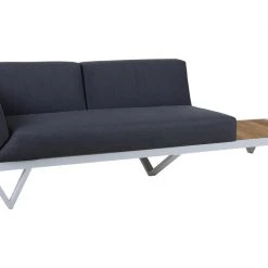 Mamagreen Bondi Belle 2-Seater Right Hand Arm Sectional Sofa With Teak Table