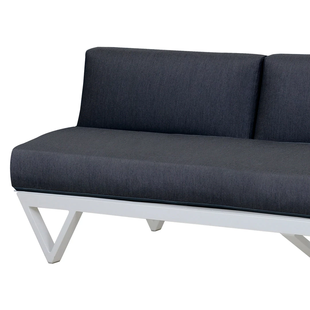 Mamagreen Bondi Belle 2-Seater Sectional Sofa With Left Teak Table 5 Mamagreen Bondi Belle 2-Seater Sectional Sofa With Left Teak Table