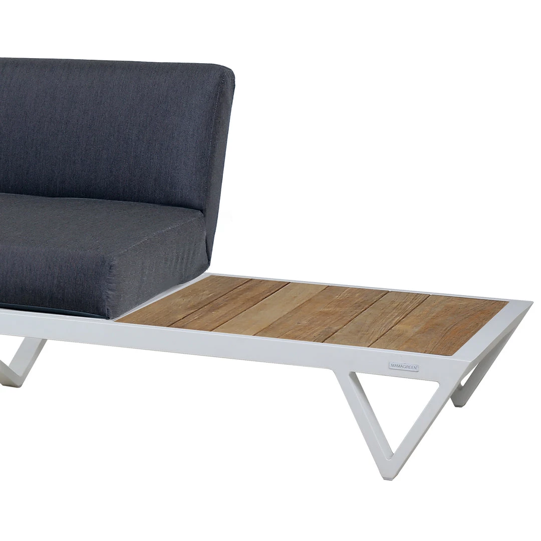 Mamagreen Bondi Belle 2-Seater Sectional Sofa With Left Teak Table 6 Mamagreen Bondi Belle 2-Seater Sectional Sofa With Left Teak Table