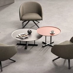 B&T Bonny Swivel Lounge Chair Modern Living