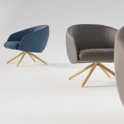 B&T Bonny Swivel Lounge Chair Modern Living