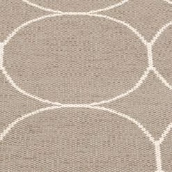 Pappelina Boo Dark Linen & Vanilla Runner Rug 16 Pappelina Boo Dark Linen & Vanilla Runner Rug