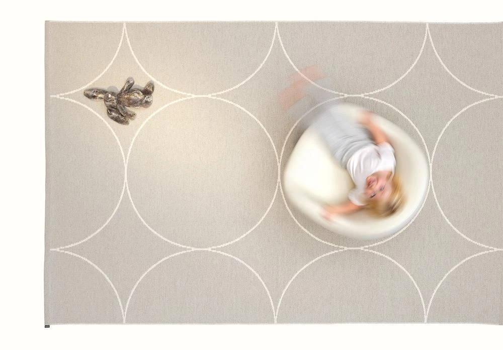 Pappelina Boo Linen & Vanilla Rug 4 Pappelina Boo Linen & Vanilla Rug