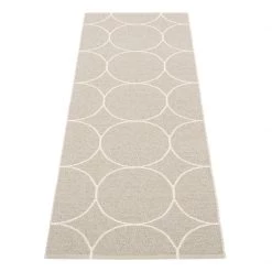Pappelina Boo Linen & Vanilla Runner Rug