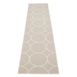 Pappelina Boo Linen & Vanilla Runner Rug