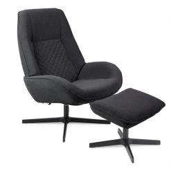 Kebe Modern Living Bordeaux Recliner Chair With Footrest