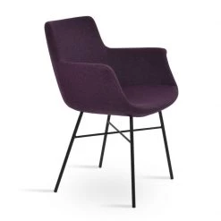 SohoConcept Bottega Arm Cross Chair Modern Dining