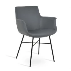 SohoConcept Bottega Arm Cross Chair Modern Dining