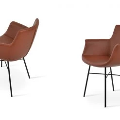 SohoConcept Bottega Arm Cross Chair Modern Dining