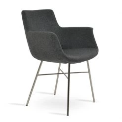 SohoConcept Bottega Arm Cross Chair Modern Dining