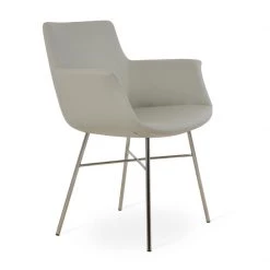 SohoConcept Bottega Arm Cross Chair Modern Dining