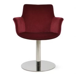 SohoConcept Modern Living Bottega Arm Round Swivel Chair 28 SohoConcept Modern Living Bottega Arm Round Swivel Chair