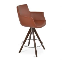 SohoConcept Bottega Pyramid Swivel Counter Stool