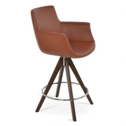 SohoConcept Bottega Pyramid Swivel Counter Stool