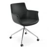 SohoConcept Office Chairs Bottega Spider Swivel Arm Chair With Casters