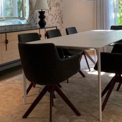 SohoConcept Bottega Sword Dining Arm Chair Modern Dining