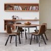 Gus Bracket Round Dining Table Modern Dining 2 Gus Bracket Round Dining Table Modern Dining