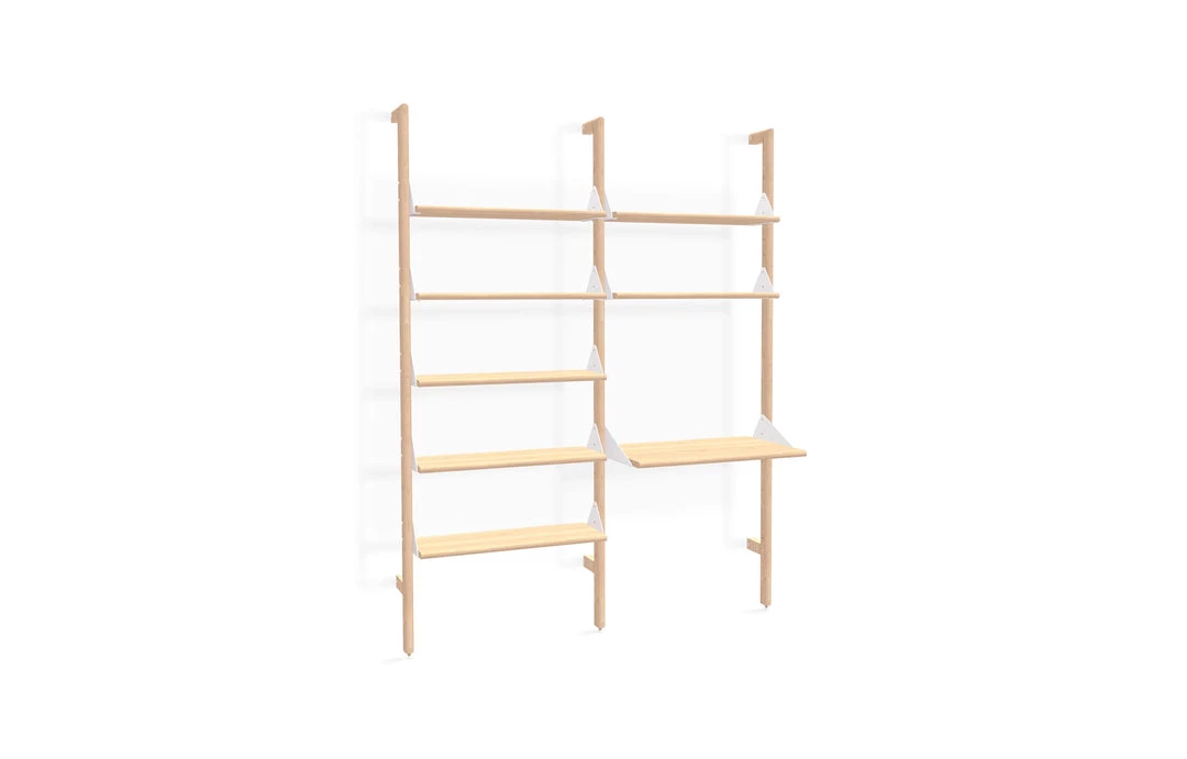Gus Modern Office Branch-2 Desk Shelving Unit 9 Gus Modern Office Branch-2 Desk Shelving Unit