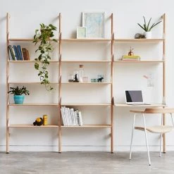 Gus Modern Office Branch-3 Desk Shelving Unit