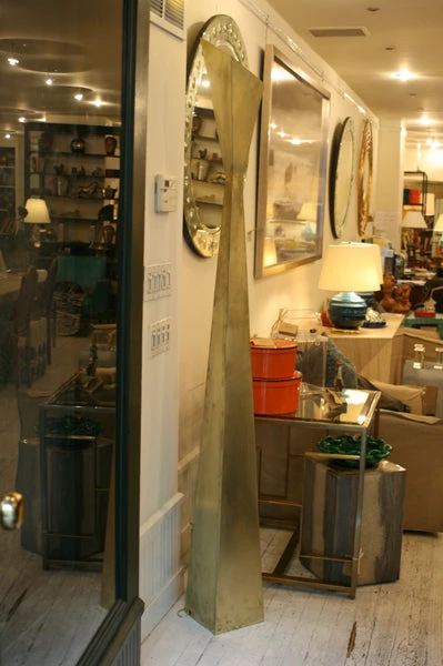 Modern Lighting James De Wulf Brass Floor Lamp 9 Modern Lighting James De Wulf Brass Floor Lamp