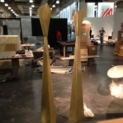 Modern Lighting James De Wulf Brass Floor Lamp