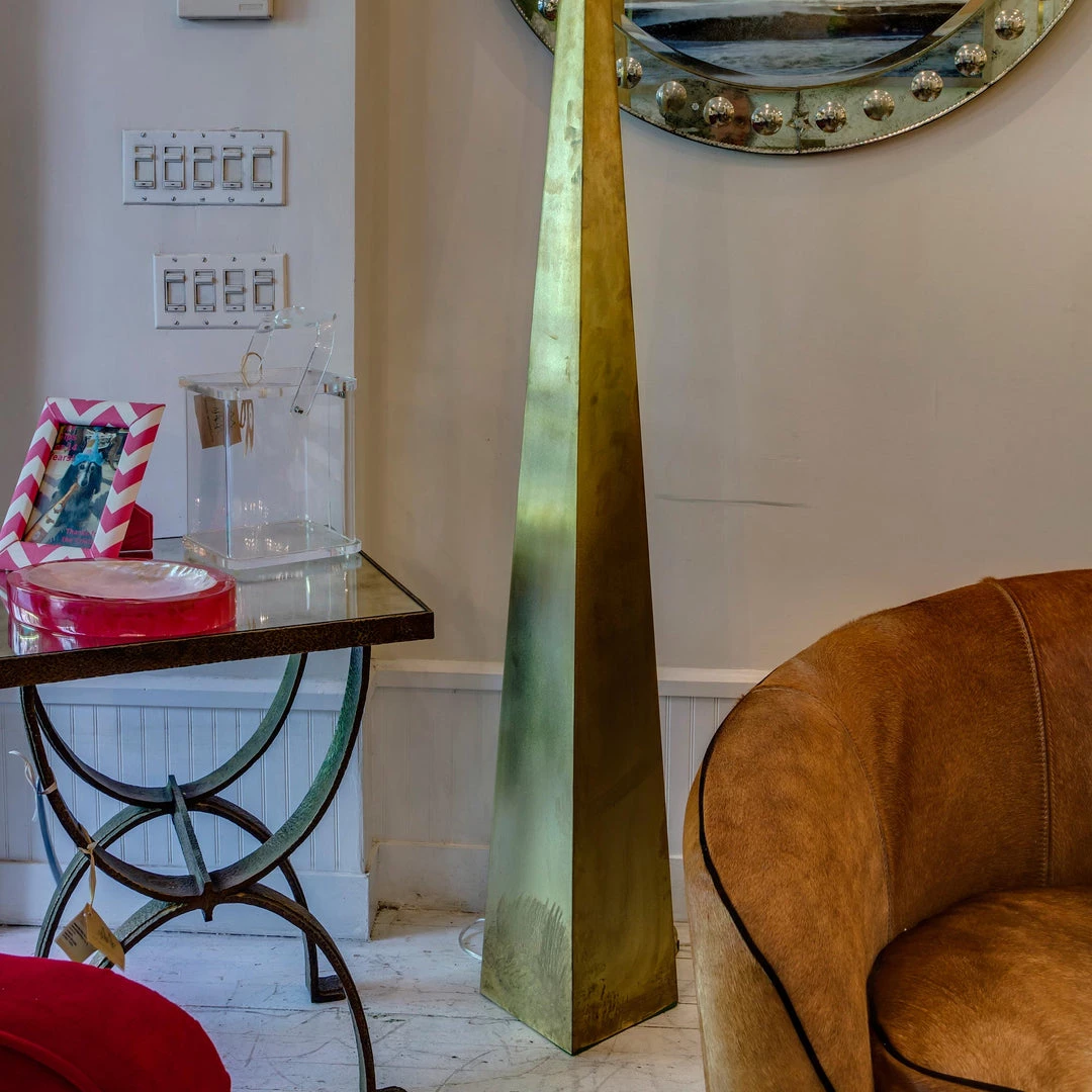 Modern Lighting James De Wulf Brass Floor Lamp 7 Modern Lighting James De Wulf Brass Floor Lamp