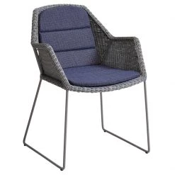 Cane-Line Breeze Dining Chair In Light Grey Weave