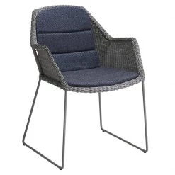 Cane-Line Breeze Dining Chair In Light Grey Weave