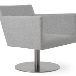 SohoConcept Harput Round Swivel Arm Chair