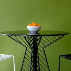 Bend Modern Dining Cafe Round Bar Table