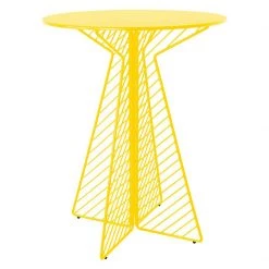 Bend Modern Dining Cafe Round Bar Table