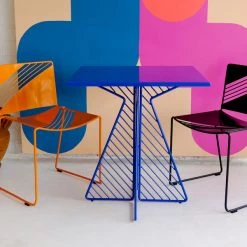 Bend Modern Dining Cafe Square Table 22 Bend Modern Dining Cafe Square Table