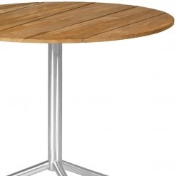 Mamagreen Caffe Round Flip-Top/Teak Table