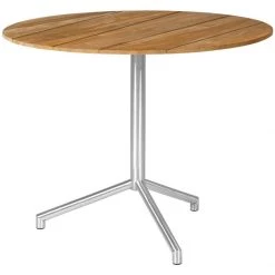 Mamagreen Caffe Round Teak Table