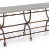 Modern Living James De Wulf Campaign Console Table