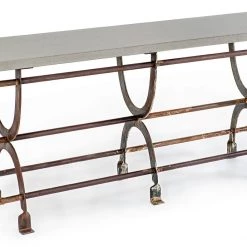 Modern Living James De Wulf Campaign Console Table