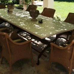 Modern Dining James De Wulf Campaign Dining Table