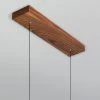 Cerno Camur Canopy Walnut Shell Modern Lighting