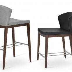 SohoConcept Capri Wood Counter Stool