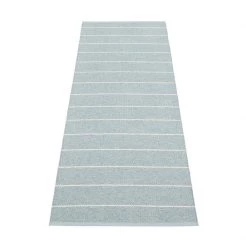 Pappelina Carl Blue Fog & Dove Blue Rug