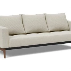 Innovation Cassius Quilt Dark Wood Sofa Bed Modern Living